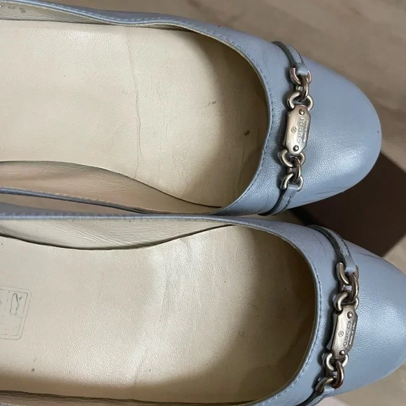 GUcci Flats Nappa Steve in Cloudy blue - Picture 4 of 10